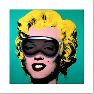 Vision on Marilyn Warhol Posters and Art